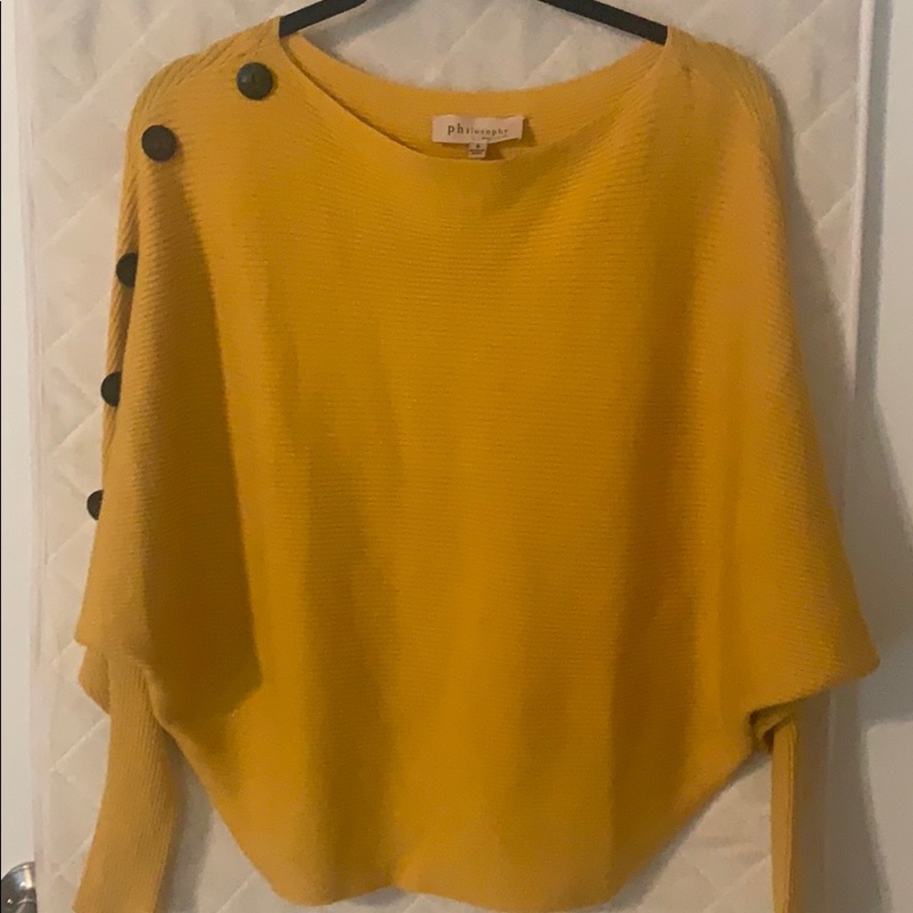 Yellow sweater